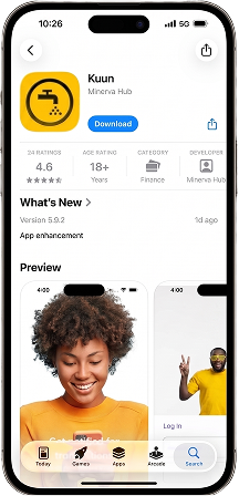 Kuun Mobile App Interface